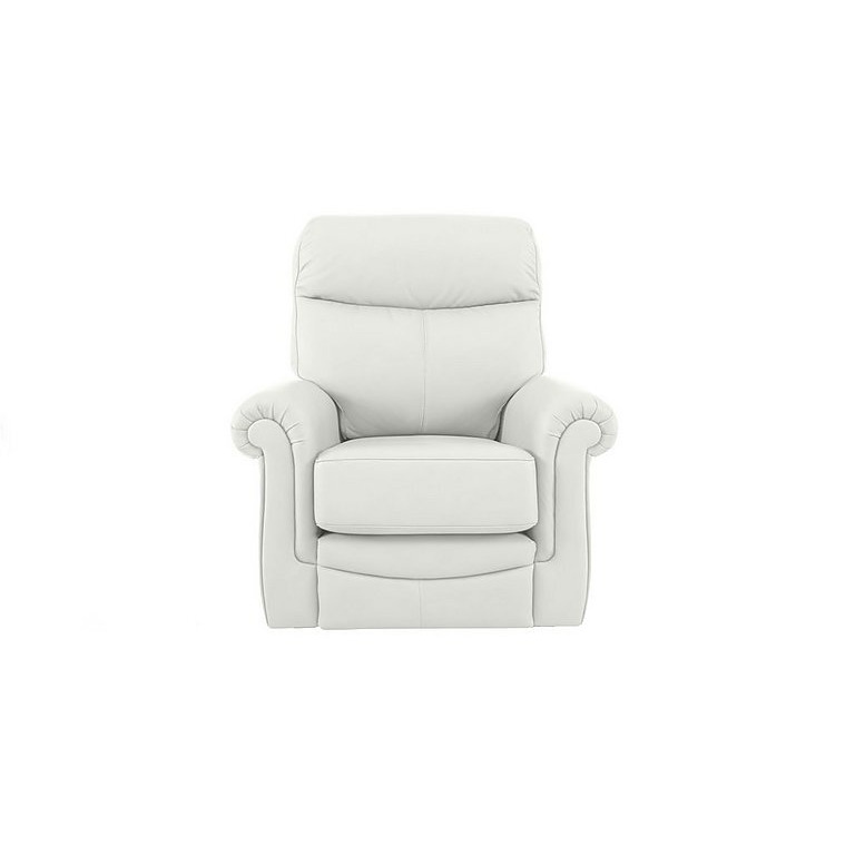 G Plan - Avon Leather Lift and Rise Recliner Armchair - Oxford Chalk