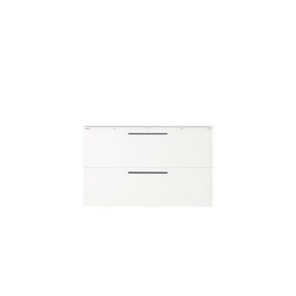 Avery Large 2 Door Shoe Cabinet - White
