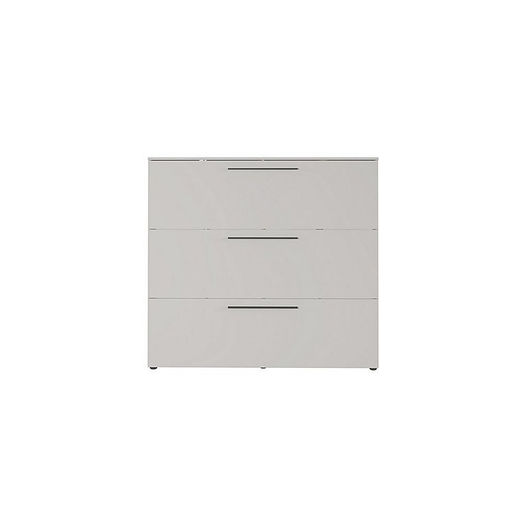 Avery Large 3 Door Shoe Cabinet - Cashmere