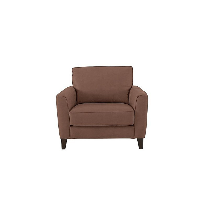 Brondby Fabric Armchair - Hazelnut