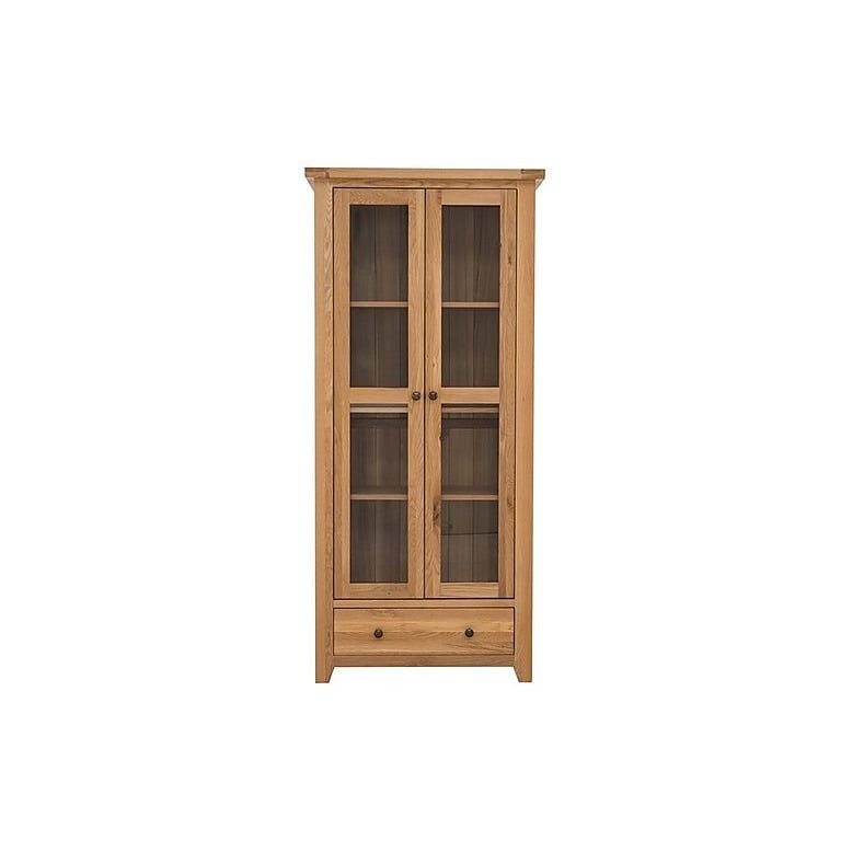 Furnitureland - California Solid Oak Display Unit