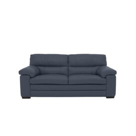 Cozee BV Leather 2.5 Seater Sofa - BV Ocean Blue