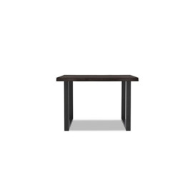 Bodahl - Compact Terra Raw Edge Bar Table with U-Shaped Legs - 140-cm - Smoked