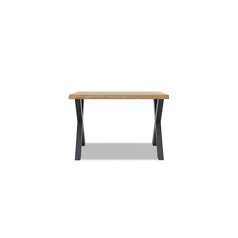 Bodahl - Compact Terra Raw Edge Bar Table with X-Shaped Legs - 160-cm - Oiled