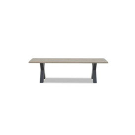 Bodahl - Compact Terra Dining Bench with X-Shaped Legs - 140-cm - Vintage Grey