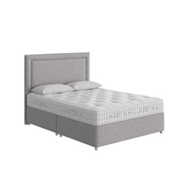 Vispring - Elite Soft Divan Set with Continental Drawers - Double - Marble Silver