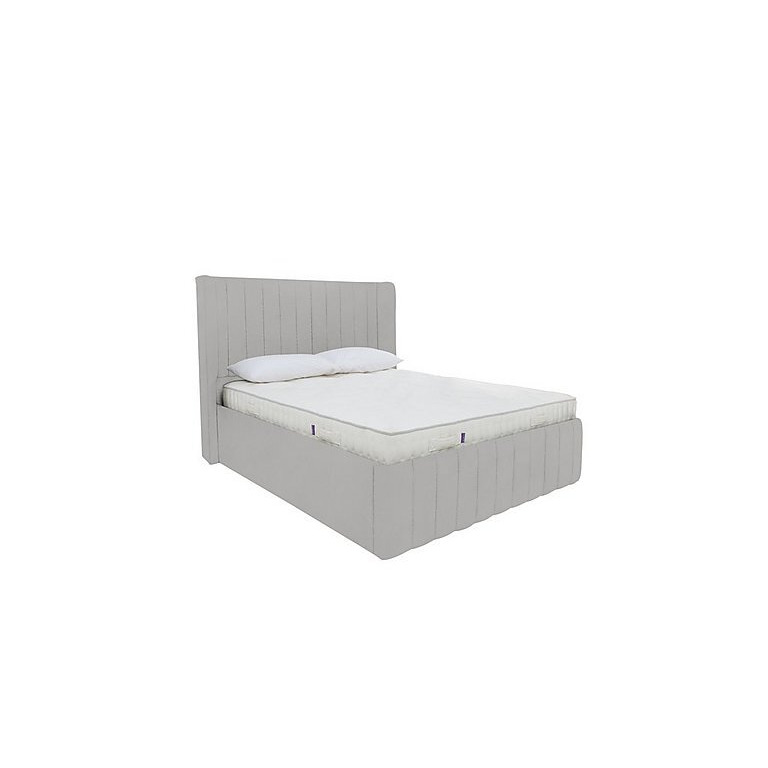 Eira Low Foot End Ottoman Bed Frame - Double - Sanderson Whisper