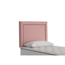 Silentnight - Fauna Strutted Headboard - Single - Luxury Dusty Pink