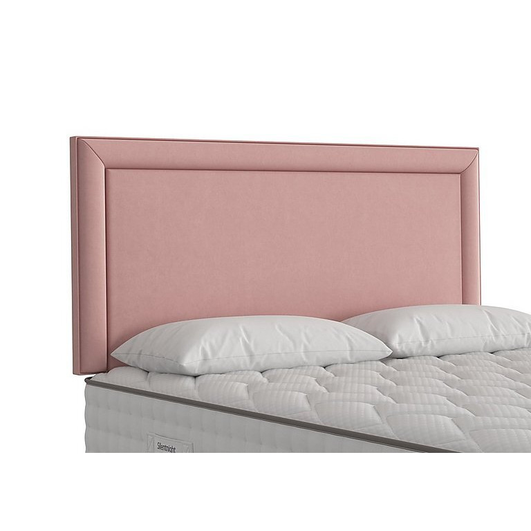 Silentnight - Fauna Strutted Headboard - Double - Luxury Dusty Pink