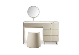Avorio Dressing Table, Mirror and Dressing Table Stool