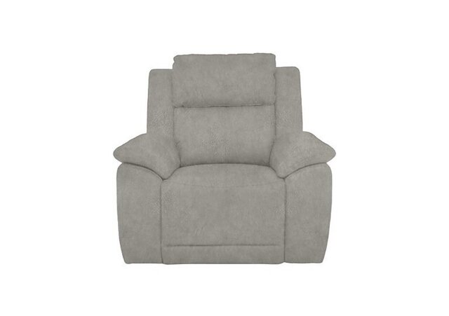 Utah Fabric Power Recliner Chair with Power Headrest and Power Lumbar