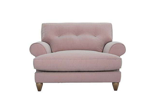 The Lounge Co. - Bronwyn Fabric Classic Back Snuggler - Cotton Candy