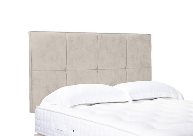 Artisan Collection Reigns High Strutted Headboard - King Size - Sandstone Pearl