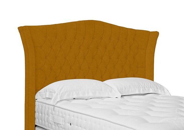 Artisan Collection Haven High Floor Standing Headboard - King Size - Plush Corn