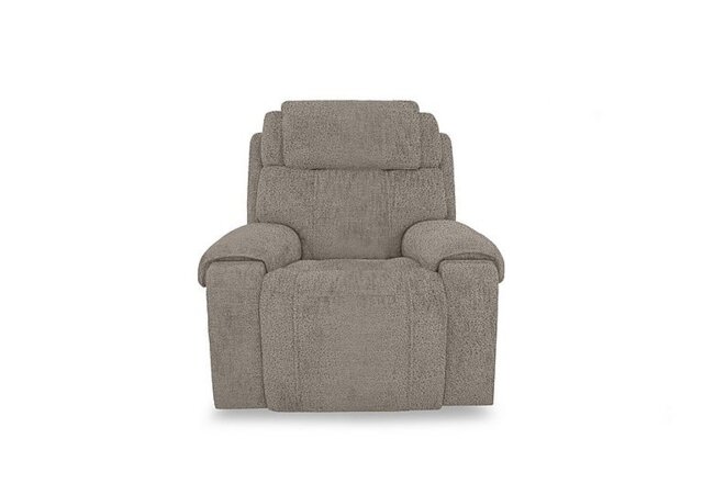 World of Leather - Hollywood Fabric Chair - Silver
