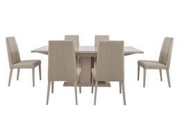 ALF - Livia Extending Dining Table and 6 Chairs - 200-cm