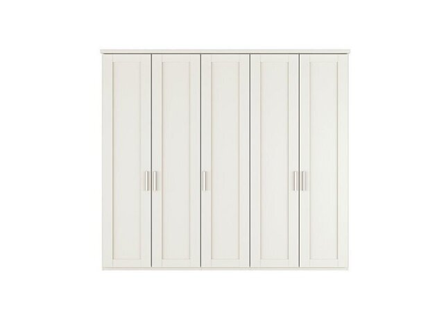 Wiemann - Kempton 5 Door Hinged Wardrobe - White
