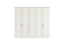 Wiemann - Kempton 5 Door Hinged Wardrobe - White