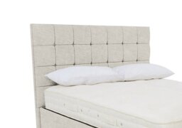 Artisan Collection Kaito Standard Floor Standing Headboard - King Size - Sandstone Pearl