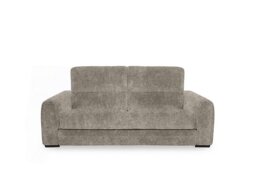 Flex Fabric 2 Seater Power Recliner Sofa with Storage Arms - Mink
