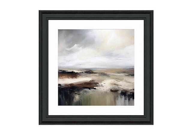 Grey Horizons I Framed Picture