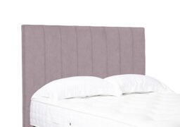 Artisan Collection Axel High Floor Standing Headboard - Small Double - Plush Lilac