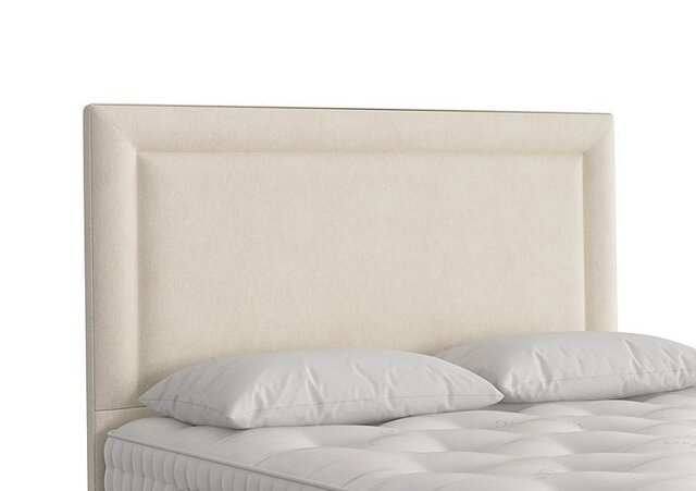 Vispring - Helios Floor Standing Headboard - King Size - Chain Weave Fawn