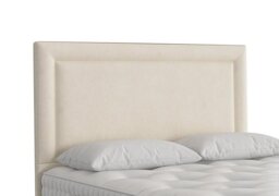 Vispring - Helios Floor Standing Headboard - King Size - Chain Weave Fawn