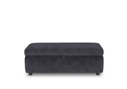 Stark 120cm Fabric Blanket Box - Charcoal