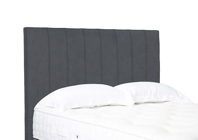 Artisan Collection Axel High Floor Standing Headboard - Single - Seven Anthracite