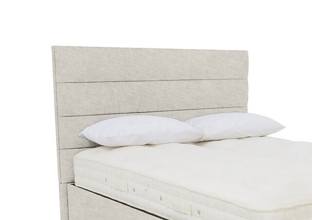Artisan Collection Natsu Standard Floor Standing Headboard - Small Double - Sandstone Pearl