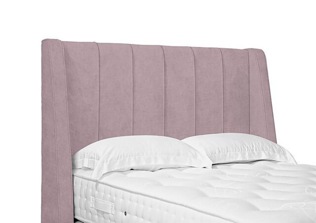 Artisan Collection Alden High Floor Standing Headboard - King Size - Plush Lilac