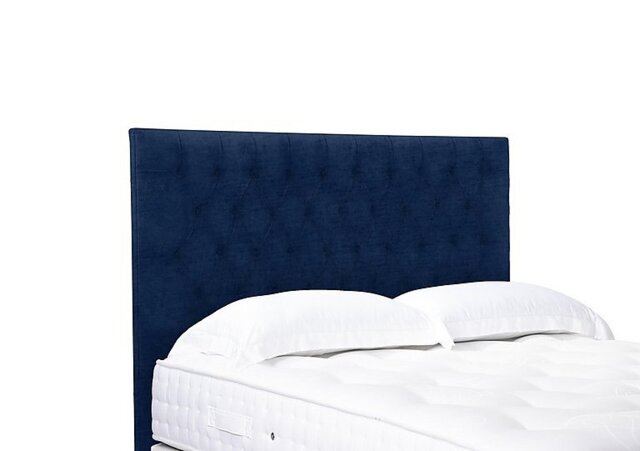 Artisan Collection Orton High Floor Standing Headboard - Small Double - Aston Navy