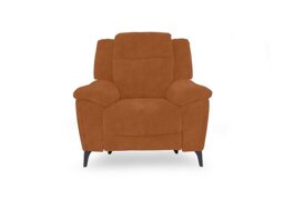 Panache Fabric Power Recliner Chair with Power Headrest - Dexter Pumpkin