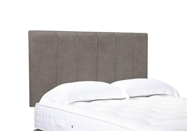 Artisan Collection Rhodes High Strutted Headboard - Single - Warm Onyx