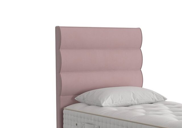 Vispring - Triton Floor Standing Headboard - Single - Plush Heather