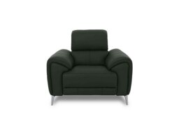 Vino Leather Chair with Power Recliner - Oslo Pine