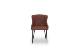 Hanoi Faux Leather Dining Chair - Tan