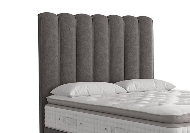 Vispring - Highclere Floor Standing Headboard - Super King - Marble Mink