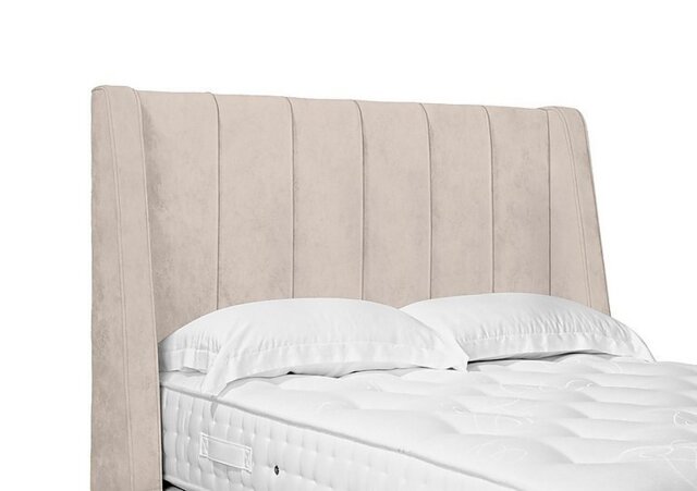 Artisan Collection Alden High Floor Standing Headboard - King Size - Sandstone Pearl