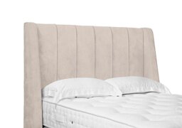 Artisan Collection Alden High Floor Standing Headboard - King Size - Sandstone Pearl