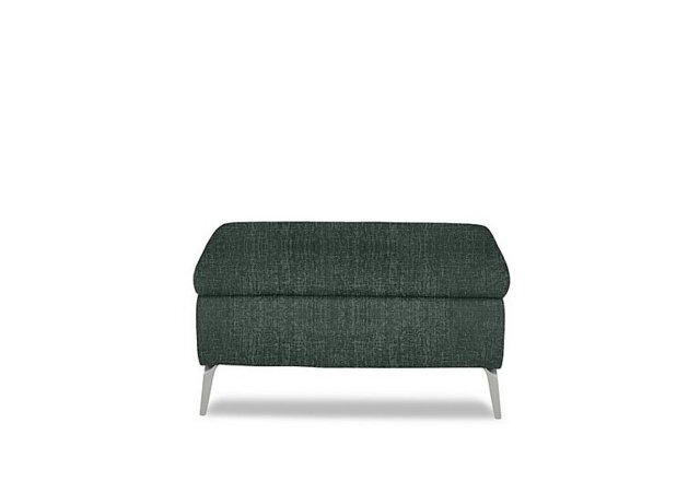 Daytona Fabric Footstool - Anivia Green