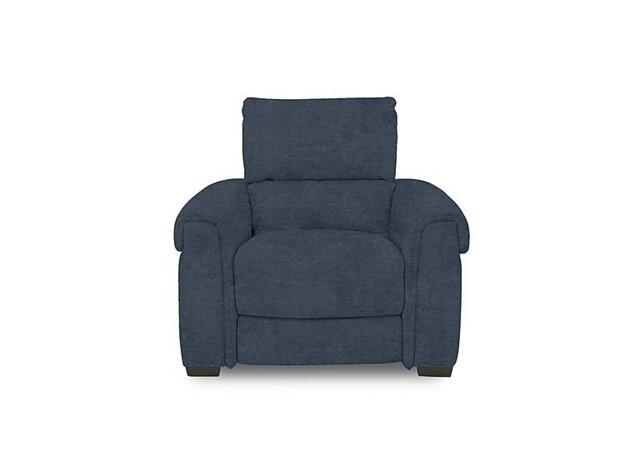 Nixon Fabric Chair - Silverish Blue