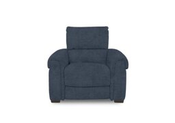 Nixon Fabric Chair - Silverish Blue - Sofas and Armchairs