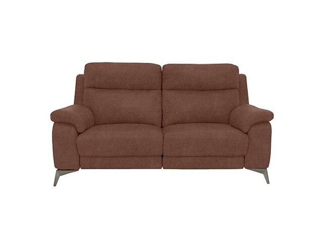 Missouri 2 Seater Fabric Power Recliner Sofa - Hazelnut