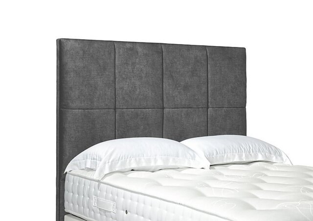 Artisan Collection Titan High Floor Standing Headboard - Single - Dapple Mink