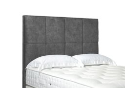 Artisan Collection Titan High Floor Standing Headboard - Single - Dapple Mink