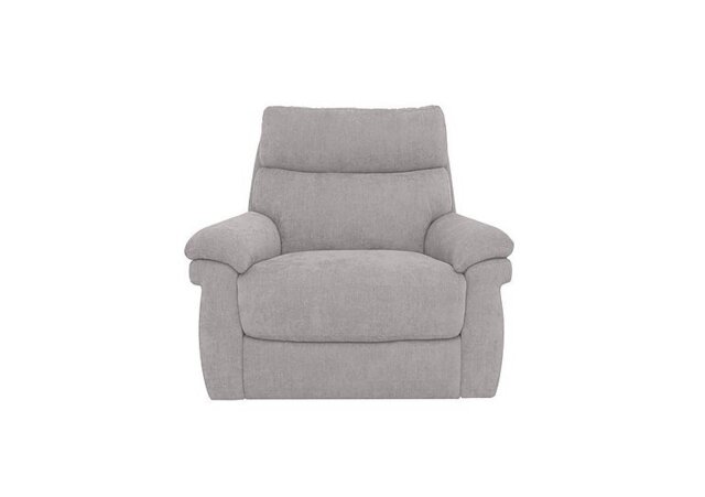 Comfort Story - Serene Fabric Power Recliner Chair - R27 Pewter