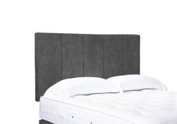 Artisan Collection Strata High Strutted Headboard - Super King - Dapple Mink