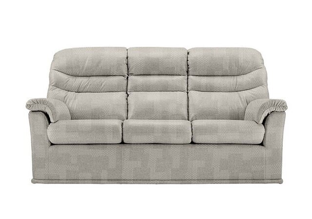 G Plan - Malvern 3 Cushion 3 Seater Fabric Sofa - No Recliner - Faro Sky